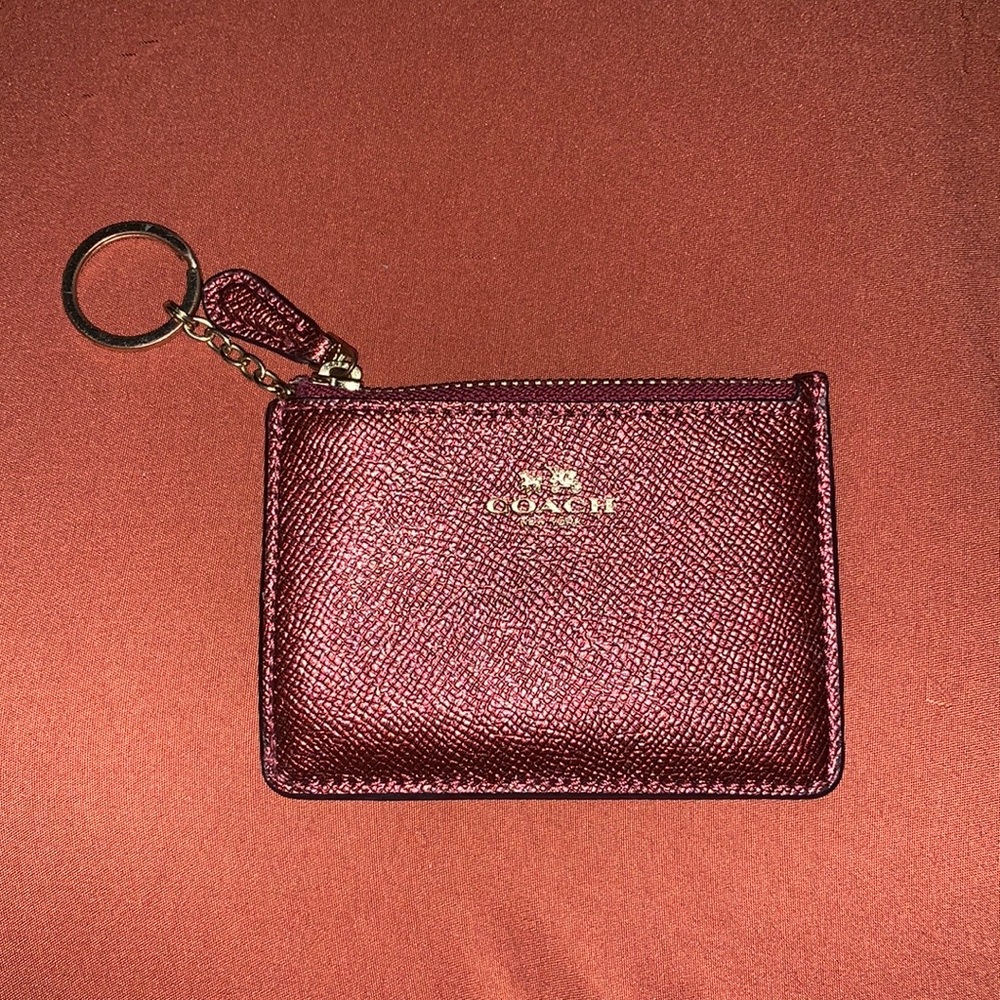 Coach card wallet/card holder